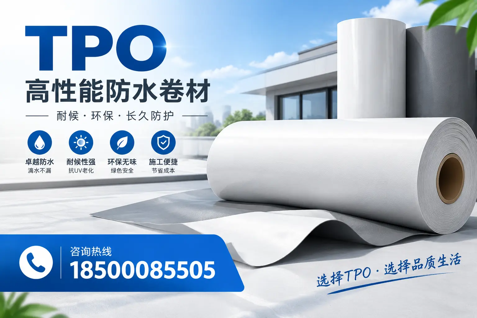 如何在自贡实施tpo材料的环保策略